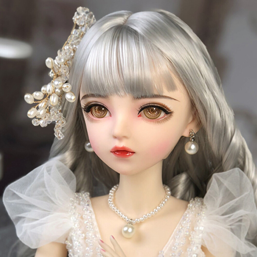 New 24 Inch 60cm BJD Doll Female Dolls + Changeable Gold