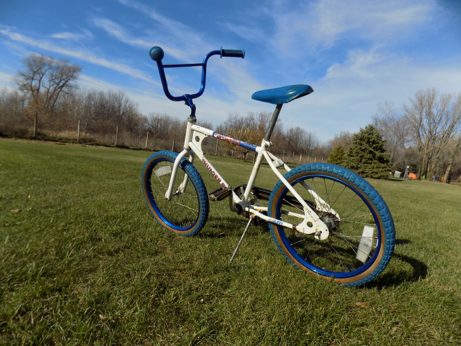 1980s HUFFY THUNDER BMX 34 OLD SCHOOL DIRT BIKE USA MURRAY ROAD GT VINTAGE 1970s eBay