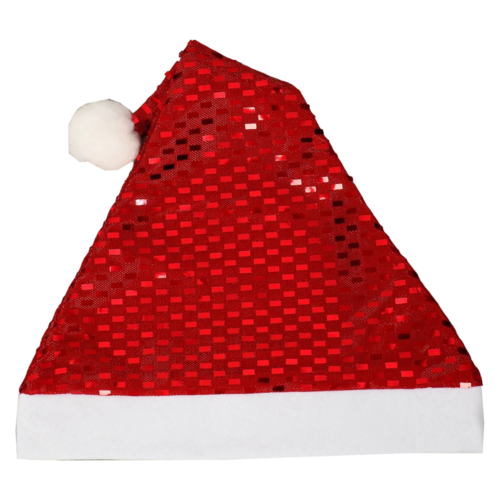 Weihnachtsmann-Mütze Nikolaus Mütze rot Schapka Deda Moroza - Bild 1 von 1