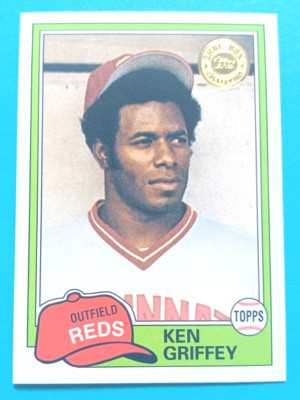 2003 TOPPS SHOEBOX COLLECTION KEN GRIFFEY SR #90 1981 REPRINT #174 REDS