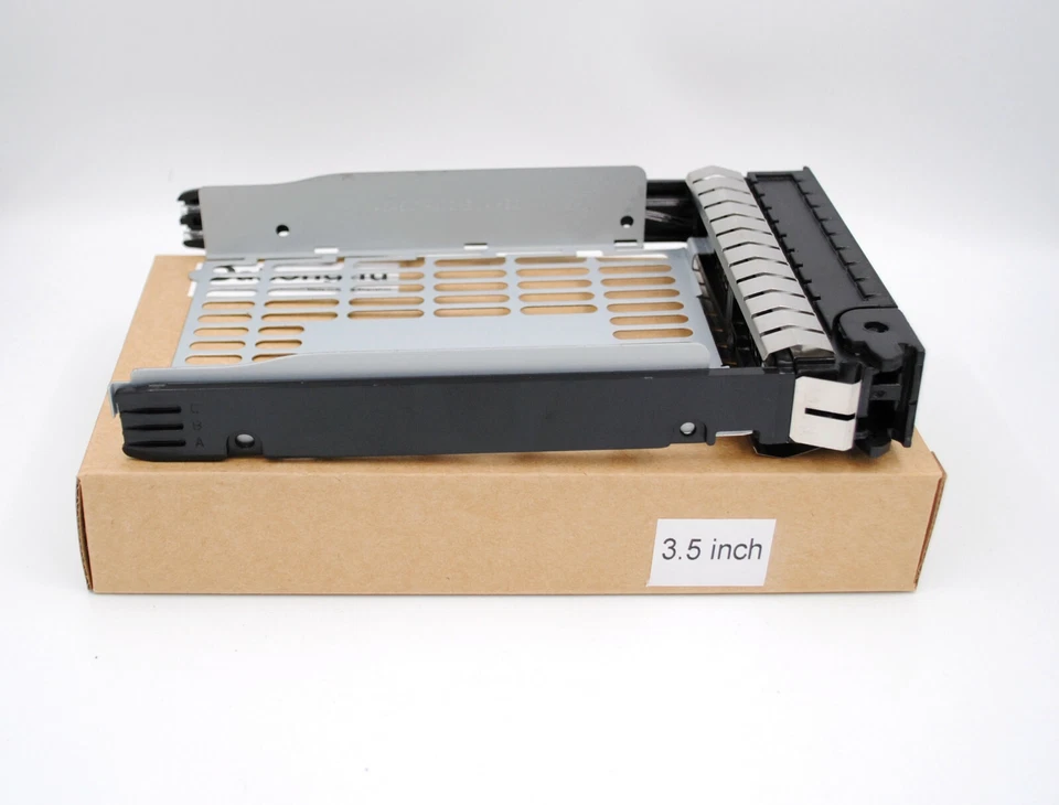  3.5" 373211-001 HOT SWAP SATA SAS CADDY Tray Rahmen for hp ML350 ML370 G6 G7 - Image 3 of 4