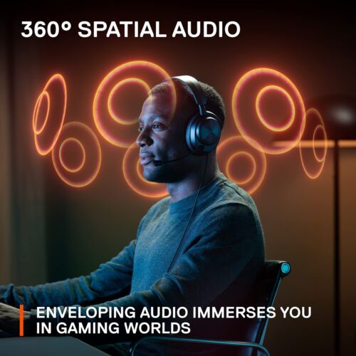 Arctis Nova Pro Multi-System Gaming Headset - Premium Drivers - Hi-Res Spatia... - Picture 4 of 9