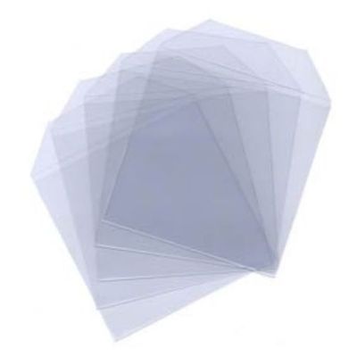 1200 x Hochwertige CD DVD Klar Kunststoff Hüllen Wallet Cover Case 120 Mikron