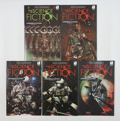 Tales of Science Fiction: Interference Pattern #1-5 VF/NM complete series set