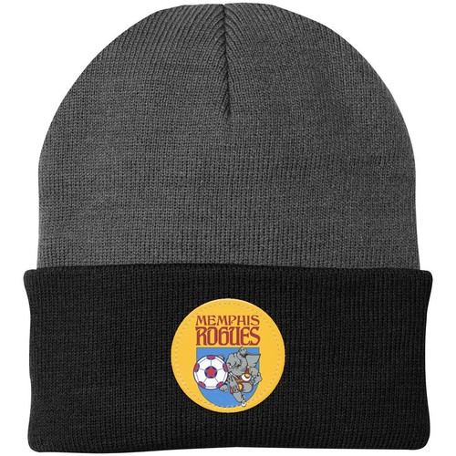 Memphis Rogues Knit Beanie Cap | NASL Soccer Team - Picture 7 of 10