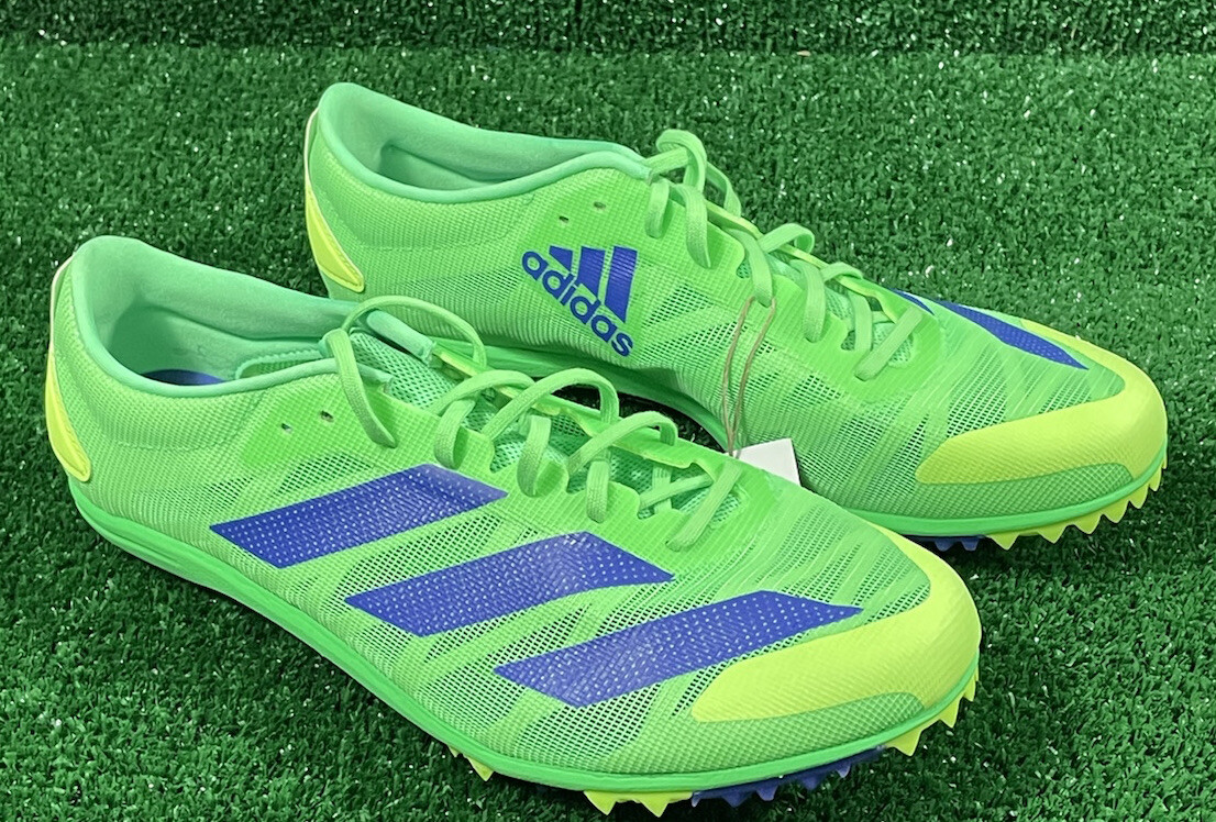 Adidas Adizero XCS Mens Running Shoes Size 10.5 Screaming  display picture 1