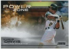 2019 Topps Stadium Club Baseball Power Zone #PZ-19 Khris Davis Athletics 