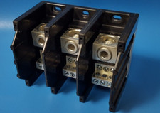 TERMINAL BLOCK, PB3063, EDISON, 600V-310A, 3 POLE, 4-8AWG 400A, 4-12AWG-175A