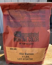 4lb-SGS Maroon- Color Oxide Pigment Concrete Floor Tile Mortar Dye Grout Brick