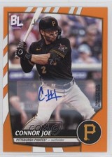 2023 Topps Big League Retail Electric Orange Auto Connor Joe #112 Auto 14xm