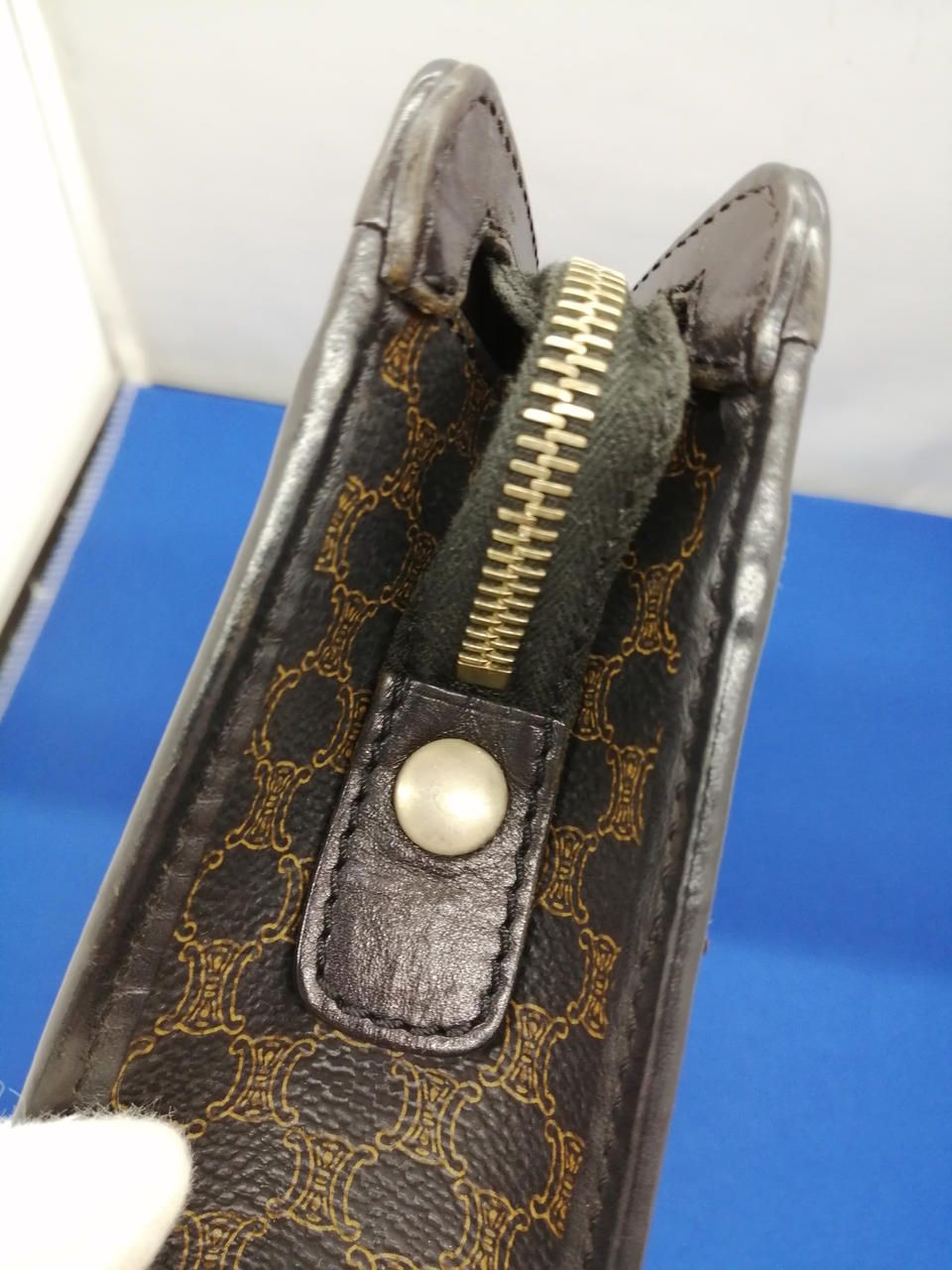 Celine Second bag Macadam pattern Black Used - image 8