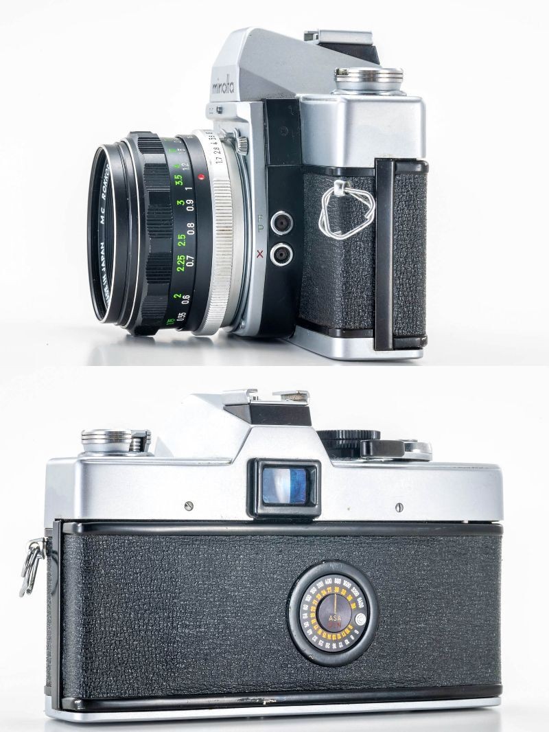 MINOLTA SRT101/MC ROKKOR-PF f1.7/55 #28 一眼レフカメラ(フィルム)