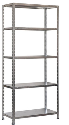 Simon Rack Classic Metallregal 180x90x40 cm 5 Fachböden 100 kg verzinkt