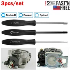 3 Screwdriver Carburetor Adjustment Chainsaw Tool For Poulan Husqvarna Craftsman