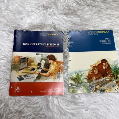 1980 ATARI 400/800 DISK OPERATING SYSTEM II Reference Manual Guide And Reference