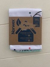 Norwex Microfiber Window Cloth - Limited Edition Holiday Christmas Reindeer NEW