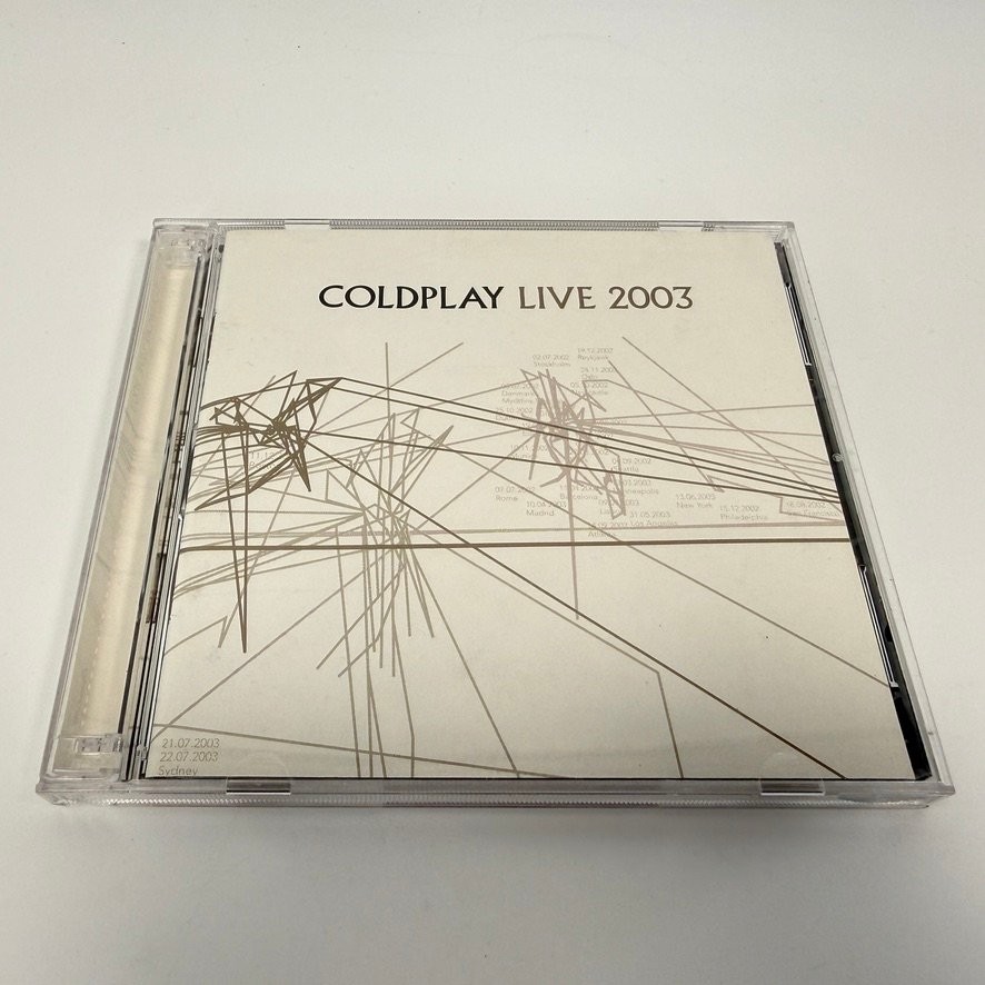 Coldplay – Live 2003 CD DVD US Pressing Capitol Rock Pop Music | eBay