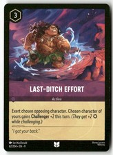#62/204 - Last-Ditch Effort - Uncommon WB3 EN9 Lightly played