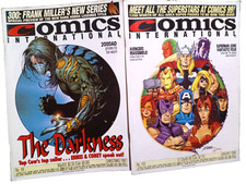Lotto di 11: Comics International Magazine UK #89-93, 95-99, 103 **Molto belli**