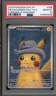 Pokemon Pikachu with Grey Felt Hat Van Gogh Full Art Promo SVP EN 085 PSA 10