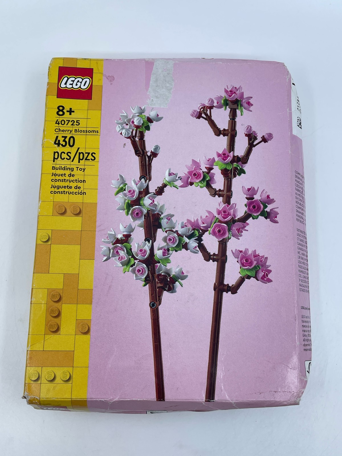 LEGO Cherry Blossom Building Toy for Kids, Girls & Boys, Age