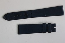 PATEK PHILIPPE Women's watch strap, dark blue satin, 17 mm (50690)