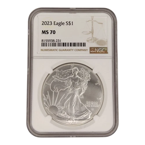 2023  American Silver Eagle NGC MS 70 US Mint $1 14A