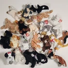 21 Vintage Original Ty Beanie Babies animals cats dogs Mixed Lot w/ tags
