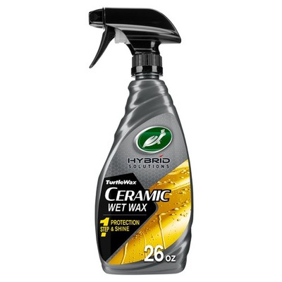 Turtle Wax Hybrid Solutions Ceramic Wet Wax, Spray on Car Wax for 1-Step High...