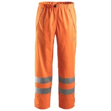 Snickers 8243 High-Vis PU Rain Trousers XL