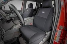 Rough Country Neoprene Seat Cover Set For 2005-2015 Toyota Tacoma - 91057 Rough Country Neoprene Seat Cover Set For 2005-2015 Toyota Tacoma - 91057