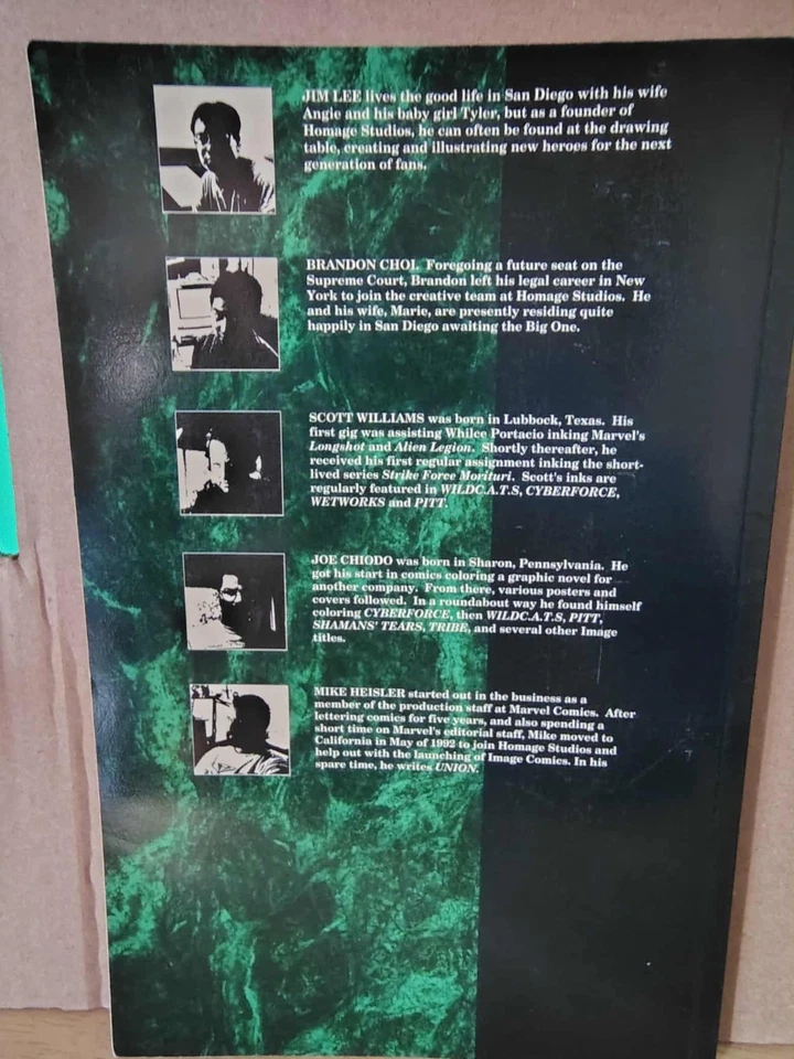 Wildcats Compendium (1993) Imagen Cómics Novela Gráfica Jim Lee Comercio Libros de bolsillo Foto 3 de 3