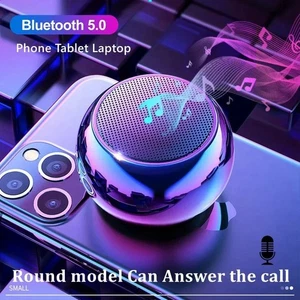 Wireless Bluetooth Speaker Portable Small Steel Metal Heavy Stereo Surround UK