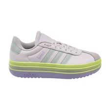 Adidas VL Court Bold J Big Kids' Shoes White/Halo Mint/Violet Tone js0873