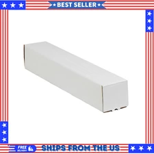 Corrugated Long Cardboard Boxes Poster Tube for Mailing and Storage, Heavy Duty.