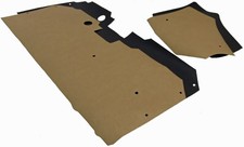 Water Shield Vapor Barrier 4pc For 1967-68 Mercury Cougar 2dr Door Quarter Panel