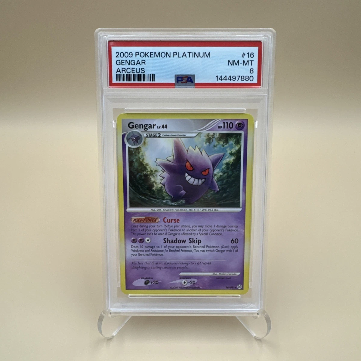 Gengar Pokémon TCG Arceus Rare Individual Collectible Card Game