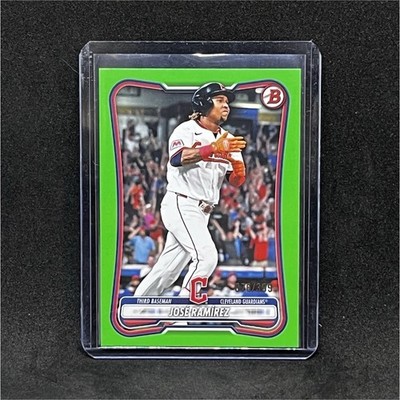 2026 Bowman Jose Ramirez Neon Green #89 Cleveland Guardians /399
