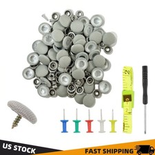 Car Roof Liner Ceiling Kit Repair Buckle Sagging Headliner Pins Rivet Snap 60pcs