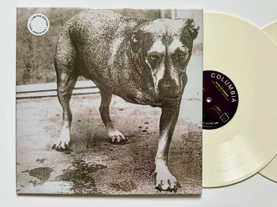 Alice in Chains Self-Titled WHITE Vinyl 2 LP LIMITED EDITION New Tripod Dog 1995 Foto 2 de 4