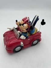 Disney "Mickey & Minnie" Beach Vacation Collectible Figurine Car Disney World