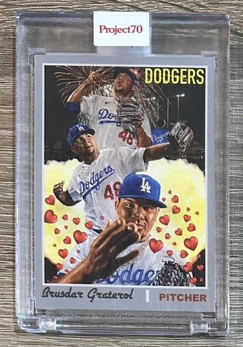 2021-22 Topps Project70 #904 Brusdar Graterol By Jonas Never