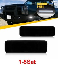 1-5set Front Bumper Led Side Marker Light Replacement For 1971-83 Dodge Charger
