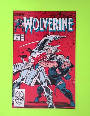 Wolverine #2 Vol. 2 1988 Marvel Comics 1st App Higher Grade Comic Book RY57-232