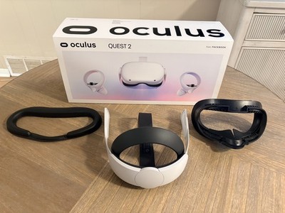 256GB Boxed Meta Quest 2 VR Headset - Excellent Condition w Controllers + Extras