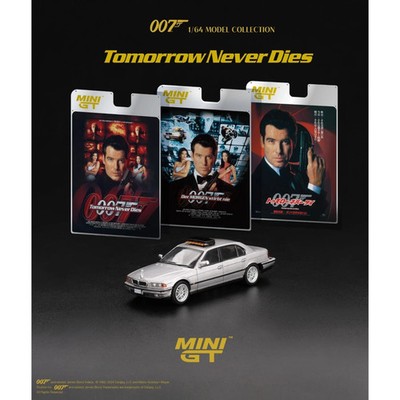 BMW 750IL E39 - 007  James Bond Tomorrow Never Dies  #0902 *** Mini GT 1:64 OVP