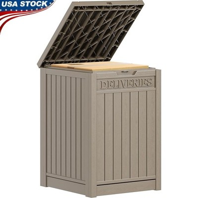 Lockable Outdoor Storage Box Secure Package Delivery & Storage Solutions New