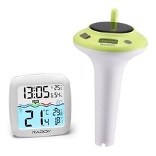 Wireless Pool Thermometer Floating Easy Read, IPX8 Waterproof Digital PT-5 TN