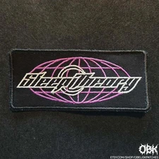 Sleep Theory ~ High Quality Embroidery, Durable Weatherproof Canvas Patch