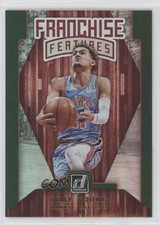 2019-20 Panini Donruss Franchise Features Green Flood Trae Young #9 0w9p
